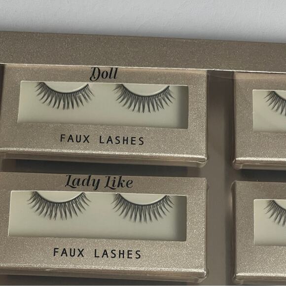 Makeup Beauty Assorted Styles   Six Pairs Lash Set Kit   New in Box - Picture 8 of 10